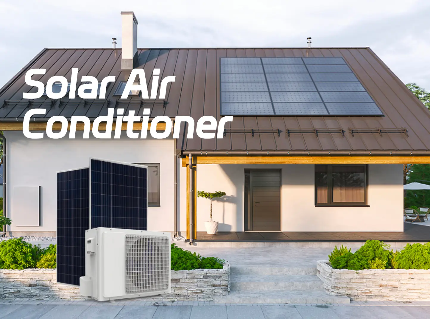 24000BTU DC48V 100% Solar Air Conditioner.webp