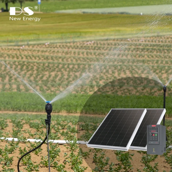 Système de pompe à eau à AC 22,6 kW Prise de 13 kW avec panneaux solaires mono 580W