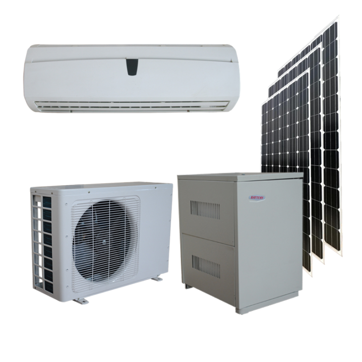 100% DC 48V Split Wall Solar Air Conditioner