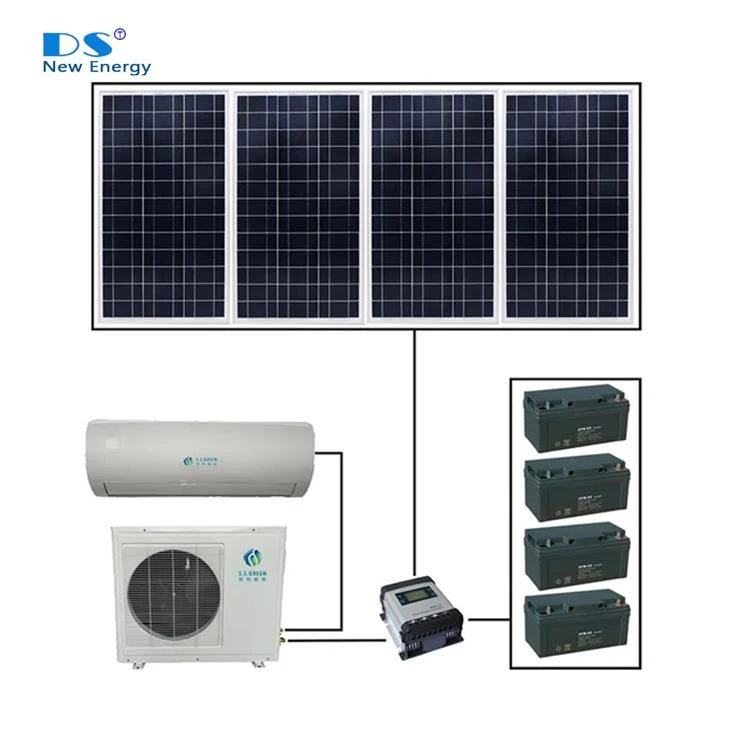 Climatiseur solaire complet 35GW DC48V pour la maison et le bureau