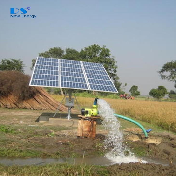 application solaire de picovolte 9KW pour l'irrigation d'agriculture par la pompe à eau à C.A. 5.5KW