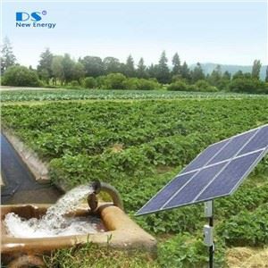 Panneau solaire de 1,8 kW alimentant une pompe de 1,1 KW pour l’arrosage du parc